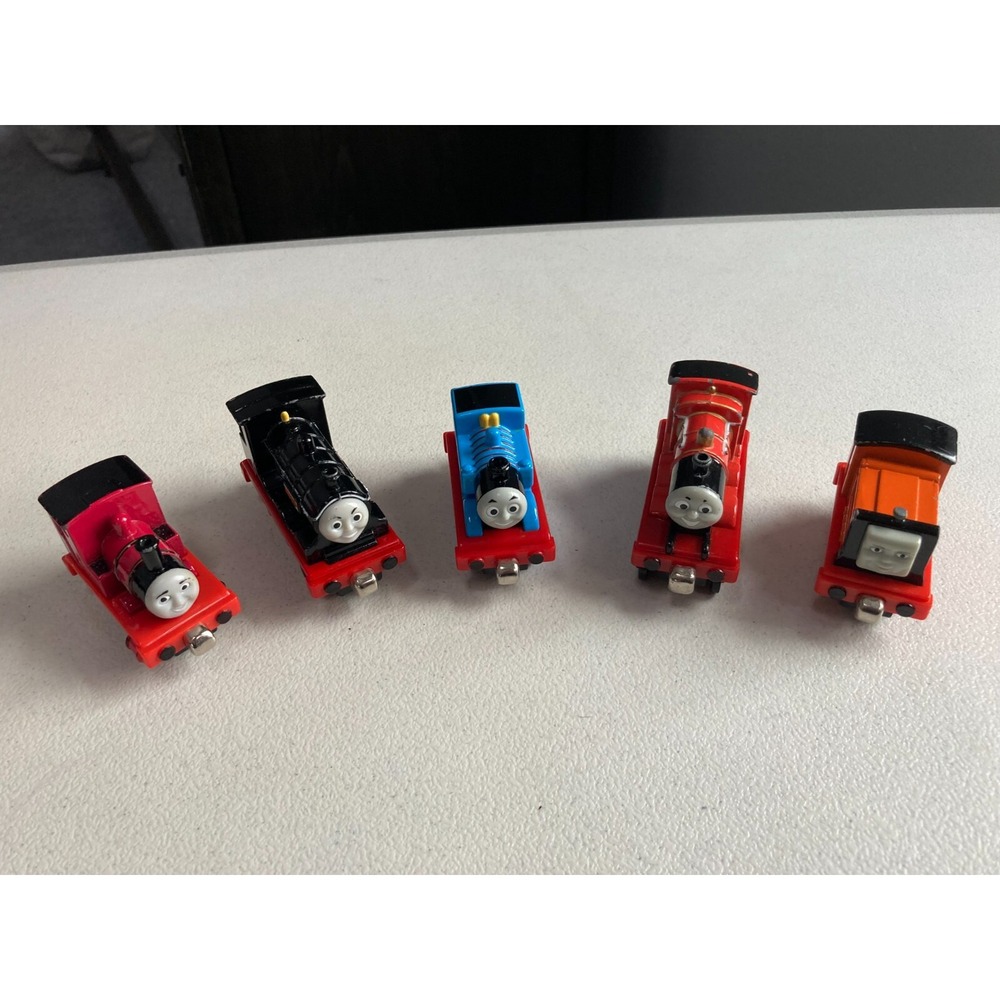 Thomas and Friends Take N Play Along Diecast Magnetic Train Lot Rusty Rheneas